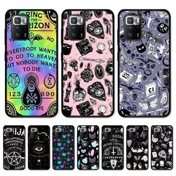 Witches moon Tarot Witch Ouija Phone Case For Redmi Note 10 9 8 6 Pro 8T 5A 4X X 5 Plus 7 7A 9A K20 Cover Redmi Note11 5g