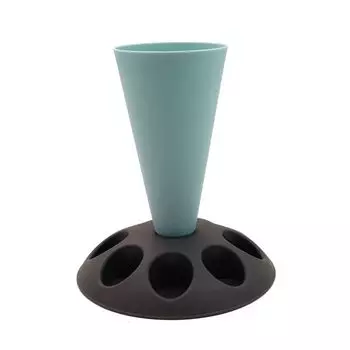 with 8 Slots Nozzles Holder Pipping Bag And Tips Holder Cake Decorating Pastry Bag Holder