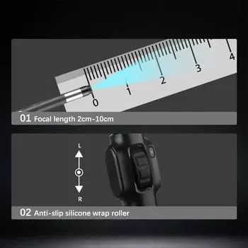 With Articulation Cars Inspection Camera 360° Steering Endoscope for Android/IOS Articulating Borescope 1080P with 8 LED Lights