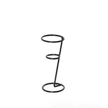 With Base Ice Cream Holder Iron Art Snow Cones Stand Rack Cupcake Cones Stand Rack Wedding style A