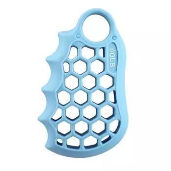 with Carrying Ring Grip Strength Trainer Hand Grip Strengthener Hand Strength Exercise Tool Blue 40LB