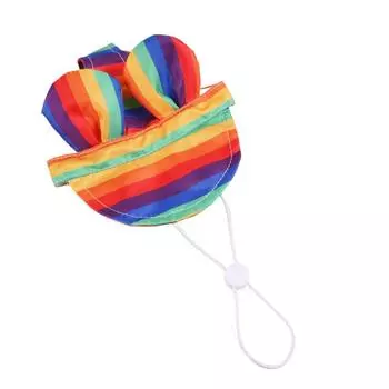 With Ear Dog Fisherman Hat Adjustable Pet Baseball Cap Pet Supplies Dog Sunscreen Hat Summer S-Style A