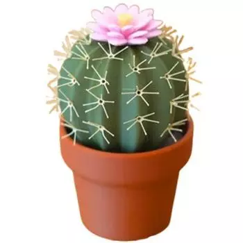 With Flower Cactus Seasoning Cup Sturdy Seasoning Jar Plant Seasoning Box Kitchen