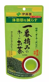 with functional Itoen Ichibanzumi no Oi Ocha 1200 Kanaya Midori Blend 100g product [Food claims] [Old number]