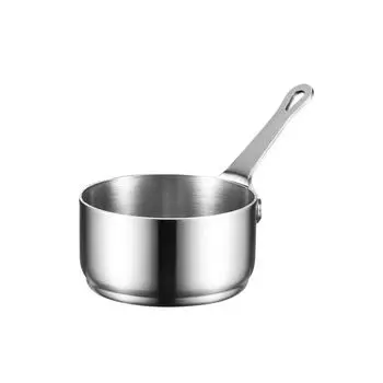 with Handle Sauce Cup Stainless Steel Mini Sauce Pan Multifunction Seasoning Bowl For Kitchen M