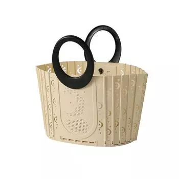 with Handles Folding Clothes Hamper Space Saving Dirty Clothes Storage Bins Toy Black S