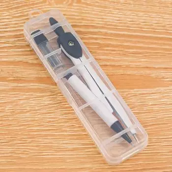 With Pencil Refills Lead Compass Drawing Set High Precision Math Geometry Tools Class
