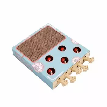 with Rocking Toy Cat Hitting Hamster Toy Interactive Cat Hit Gophers Toy Household Pet without Rocking Toy