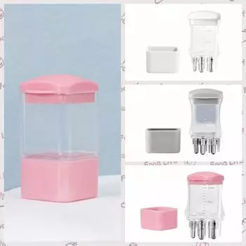 with Scale Liquid Guiding Comb Plastic Hair Roots Massager Essential Oil Liquid Guiding белый