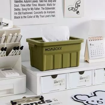 with Spring Lifting Drawer Box Industrial Style Tissue Storage Boxes Tissue Box Office