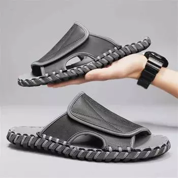 С ремешком без каблука Леопардовые шлепанцы Тапочки Сандалии Мужская обувь Брендовые сандалии Кроссовки Спорт VIP Dropshiping 39