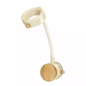 With Suction Cup Hair Dryer Holder Rotatable Hair Straightener Holder Bathroom A