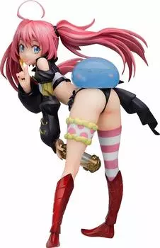 With That Time I Got Reincarnated as a Slime Milim Scale ABS PVC Painted Complete Figure Fans! 1/7 & розовый