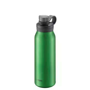 with Tiger Thermos Water Bottle Liter Vacuum Insulated Carbonated Bottle Stainless Steel Bottle Sports Drinks OK Beer OK Large Capacity Cold Storage зелёный