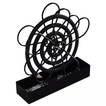 With Tray Mosquito Coil Holder Iron Anti-Mosquito Mosquito Incense Rack Ornaments Flower shape Mosquito Repellent