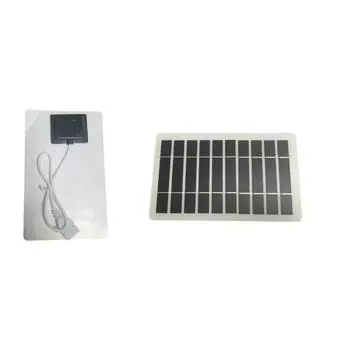 with USB Output Solar Panel Charger 5V 2W Portable Solar System Mobile Phone Charger