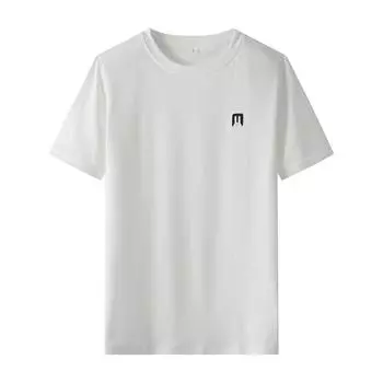 Withdraw from Cupboard Premium Discount Clearance Women s Clothes Summer Classic round Neck Simple Casual All-Match Women s Short Sleeve T Shirt T2000 White M