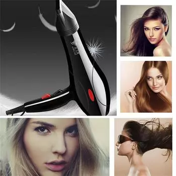 Wiwilys бытовой фен для волос 2200 Вт черный тепловой вентилятор сушилка для салона красоты портативный фен для волос One Size