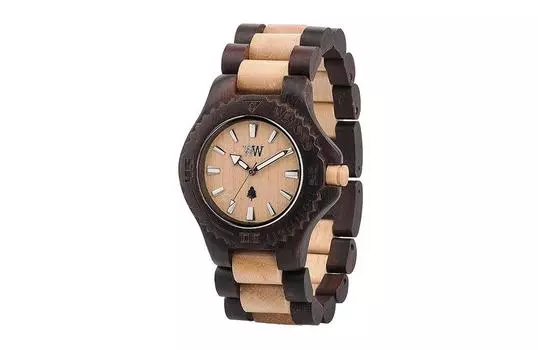 [Wiwood] Часы 9818117 подлинные импортные коричневые