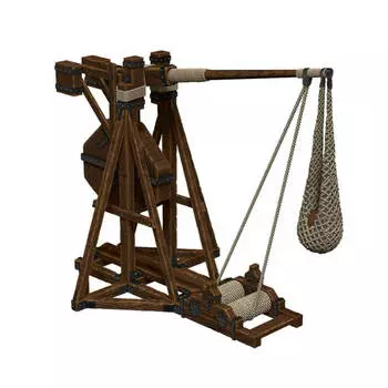 WizKids War Machines Trebuchet 4D Установка