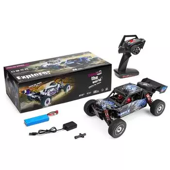 Wltoys 124018 RC Car 2.4g 4wd 60kmh Высокоскоростной автомобиль Внедорожный гусеничный автомобиль RTR Электрический альпинистский автомобиль 124018#