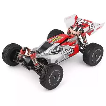 Wltoys 144001 1/14 2.4g 4wd высокоскоростные гоночные радиоуправляемые модели автомобилей 60 км/ч (индивидуальный пакет) Нет цвета green with one battery