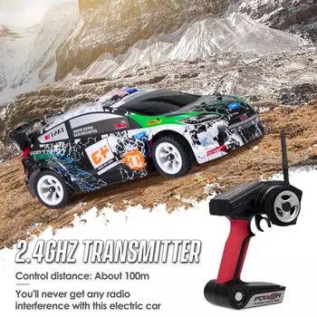 WLtoys K989 Радиоуправляемая машинка 1/28 Радиоуправляемая машина для дрифта 2,4G 30 км/ч Высокоскоростная радиоуправляемая машинка 4WD Гоночная машинка на радиоуправлении Спортивные гонки на радиоуправлении USB