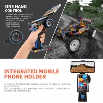 WLtoys XKS 124007 Радиоуправляемая машина 1/12 2,4 ГГц 75 км/ч высокоскоростная внедорожная машина грузовик бесщеточный двигатель металлическое шасси 4WD гоночный автомобиль CZECH REPUBLIC