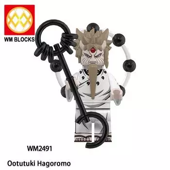 WM6155 Аниме Серия Кирпичики Детали Конструктор Взрослые Фигурки Аксессуары Набор Игрушки Для Детей