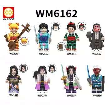 WM6162 Строительные блоки Аниме Фигурка Рождественский подарок Игрушки для детей