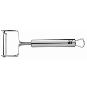 WMF Peeler Thinly Peels Dishwasher Safe Comes with a Loop for Easy Hanging Stainless Steel W1872616030 Peeler серебряный