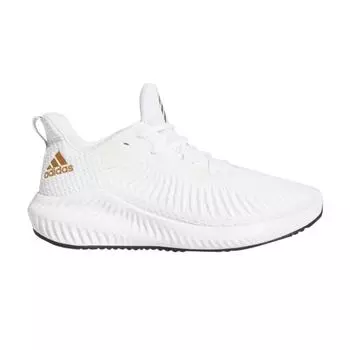 Adidas Alphabounce+ 3 White Copper Metallic Женские кроссовки Cloud-White Core-Black EG1386