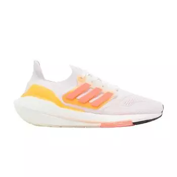 Adidas UltraBoost 22 White Flash Orange Женские кроссовки Cloud-White Turbo GX5595 36