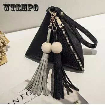 Wobag мини-треугольник женский клатч кошелек ручная сумка на запястьях маленькая женская сумка женские клатчи повседневные розовый