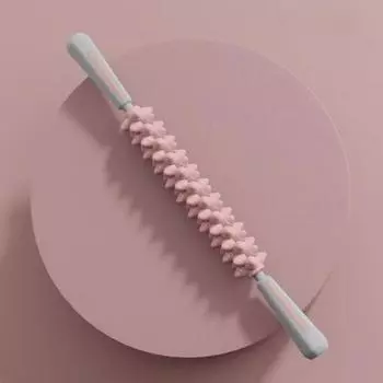 Wolf Teeth Shaped Yoga Massage Stick Muscle Relaxation Muscle Roller Bar Exercise Recovery