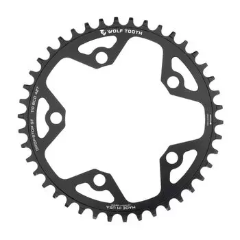 Wolf Tooth 110 BCD Gravel CX Road Chainstars ST 48T 1 шт Drop-STop