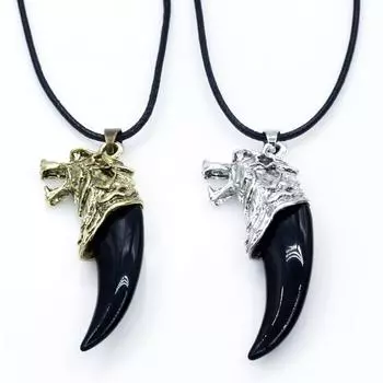 Wolf Tooth Necklace Men s Fashion Necklace Personality Men s Neck Chain Men s Jewelry ADM