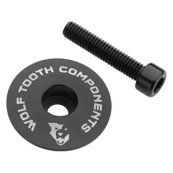 Wolf Tooth Ultralight Stem Cap Black
