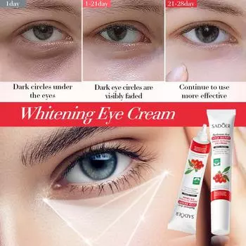 Wolfberry Anti-Wrinkle Firming Repair Eye Cream Remove Dark Circles Bags Eye Bags Reducer Dawn Eye Serum Stick Dark Circles Removal Eye Care 20g