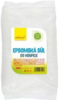 Wolfberry Epsom bath salt sel de bain TU прозрачный