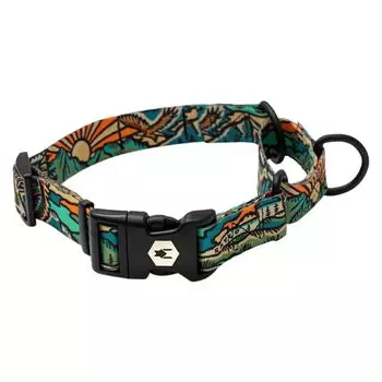 WOLFGANG WildWolf MARTINGALE Ширина x окружность шеи ошейник-удавка для (Размер М) 2,5 см 35-45 см [Мартингейл/полусредние собаки]