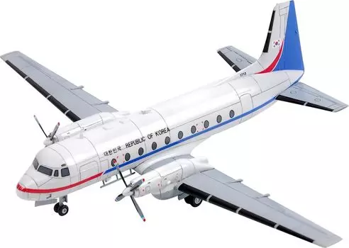 Wolfpack Design Korean Hawker Siddeley Эксклюзивный самолет корейского правительства Премиум-версия Пластиковая модель WOLWP14002 1/144 HS.748