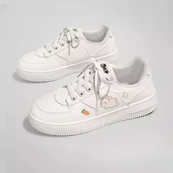 Женская обувь Милые туфли на танкетке для женщин на шнуровке Низкие кавайные оригинальные стильные цены Городские легкие по акции Повседневные прогулки 39 35