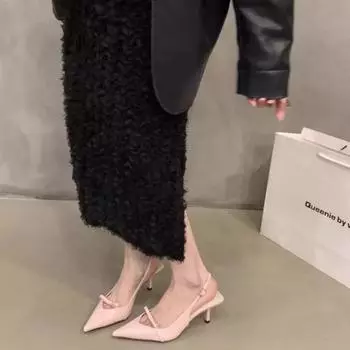 Woman Pumps Fashion High Heels Square Heel Womens Sandals Pumps Ankle Buckle Sexy Casual Sandals Simple Rome Shoes 35