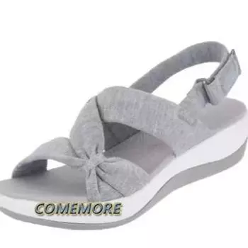 Woman s Sandals 2024 Summer New Roman Fashion Platform Wedges Heels Sandals Women Plus Size 35-43 Fish Mouth Sports Casual Shoes 35 чёрный