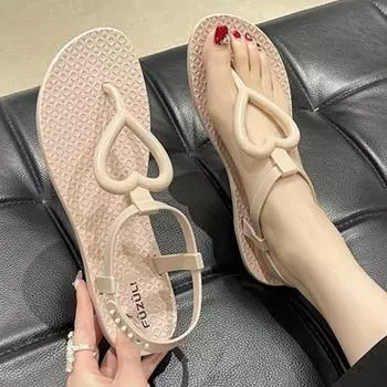 Woman Sandals Shoes Summer Elegant Women s Sandals Party Sandals Ladies Outdoor Women s Shoes Retro Female Footwear Women Sandal 36-37 бежевый