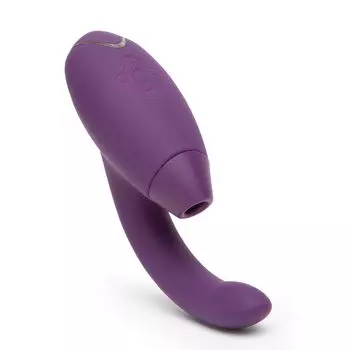 Womanizer InsideOut Вибратор для клитора Всасывающий Товары для взрослых Вибратор для точки G Кролик 12 режимов стимуляции Водонепроницаемый Фиолетовый Женский - - -