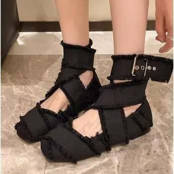 Women Ballet Dance Shoes Flats Square Toe Designer Shoes Elegant Autumn New Brand Dress Walking Fashion Party Zapatos Mujer 35