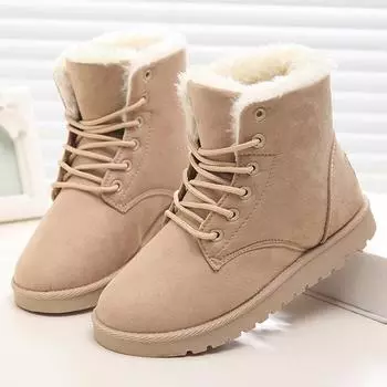 Women Boots 2024 Fashion Snow Boots Women Shoes New Women Winter Boots Warm Fur Ankle Boots For Women Winter Shoes Botas Mujer 35