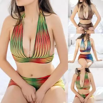 Женский бюстгальтер, юбка, нижнее белье, комплект для сна, сексуальный